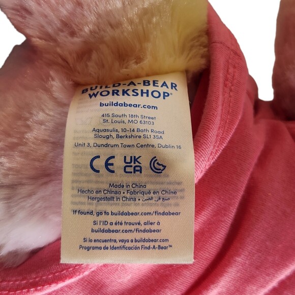 Build-A-Bear “Beary Fairy Friends” Pastel Bear Plush 16″ Fairy Wings & Rainbow - Picture 4 of 6